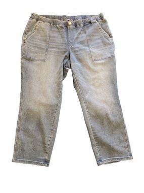 DG2 Virtual Stretch Womens Denim Pants 40" Waist Pullon Pockets